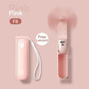 JISULIFE 3In1 Handheld Fan Power Bank And Light Portable JISULIFE 3In1 Handheld Fan Power Bank And Light Portable