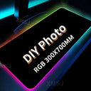 RGB Anime Logo Gaming Mouse Pad Personalized CSGO Desk Accessory RGB Anime Logo Gaming Mouse Pad Personalized CSGO Desk Accessory