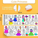 Children's Sticky Drawing Paper Roll for Kids Art Projects Children's Sticky Drawing Paper Roll for Kids Art Projects