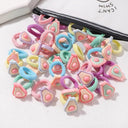Kids Hair Ties: Fashionable Elastic Set for Little Ones Kids Hair Ties: Fashionable Elastic Set for Little Ones