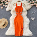 Sexy Cut Out Bodycon Sundress for Chic Modern Women Sexy Cut Out Bodycon Sundress for Chic Modern Women