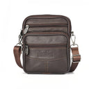 Men's New Genuine Leather Crossbody Bag Vertical Trendy Men's New Genuine Leather Crossbody Bag Vertical Trendy