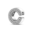 Hot Sale Silver Plated Color Letter Charm Beads For Women Hot Sale Silver Plated Color Letter Charm Beads For Women