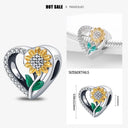 925 Silver Charm Bracelet with Zircon Pendant Beads DIY Jewelry 925 Silver Charm Bracelet with Zircon Pendant Beads DIY Jewelry