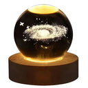 Milky Way Galaxy Crystal Ball Night Light 6cm LED Decor Milky Way Galaxy Crystal Ball Night Light 6cm LED Decor