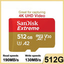 SanDisk Extreme MicroSDXC High Speed UHD Video Storage SanDisk Extreme MicroSDXC High Speed UHD Video Storage