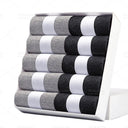 Ultimate Comfort: 10-Pack Black Cotton Business Socks Ultimate Comfort: 10-Pack Black Cotton Business Socks