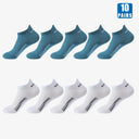 Ultimate Comfort Cotton Crew Socks 10 Pair Set for All Day Wear Ultimate Comfort Cotton Crew Socks 10 Pair Set for All Day Wear