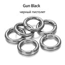 Metal O Ring Spring Clasps: DIY Jewelry Making Essentials Metal O Ring Spring Clasps: DIY Jewelry Making Essentials