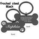 Personalized Steel Pet Name Tags for Dogs and Cats Personalized Steel Pet Name Tags for Dogs and Cats