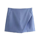 Vintage Asymmetrical Skort Stylish All-Season Upgrade Vintage Asymmetrical Skort Stylish All-Season Upgrade
