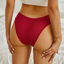 Lum Cotton Panties V Waist Plus Size Briefs Comfortable Lingerie Lum Cotton Panties V Waist Plus Size Briefs Comfortable Lingerie