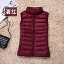 2023 New Women Sleeveless Slim Ultra Light Down Jacket 2023 New Women Sleeveless Slim Ultra Light Down Jacket