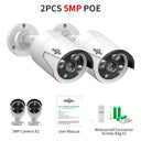5MP PoE Outdoor Security Camera With Night Vision And Audio 5MP PoE Outdoor Security Camera With Night Vision And Audio