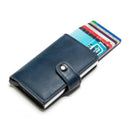 RFID Leather Wallet: Stylish Card Holder with Security Features RFID Leather Wallet: Stylish Card Holder with Security Features