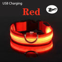 LED Dog Collar Safety Night Light Flashing Necklace LED Dog Collar Safety Night Light Flashing Necklace