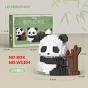 Panda Building Blocks Creative DIY Toy for Kids Fun Set Panda Building Blocks Creative DIY Toy for Kids Fun Set