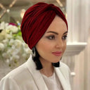 Modest Bubble Chiffon Hijab Cap For Versatile Wear Modest Bubble Chiffon Hijab Cap For Versatile Wear