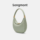 Genuine Leather Elegant Half Moon Shoulder Bags for Women Genuine Leather Elegant Half Moon Shoulder Bags for Women