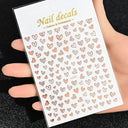 Celestial Gold Nail Art Sticker Set - Sun Moon Star Designs Celestial Gold Nail Art Sticker Set - Sun Moon Star Designs