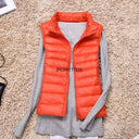 2023 New Women Sleeveless Slim Ultra Light Down Jacket 2023 New Women Sleeveless Slim Ultra Light Down Jacket