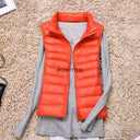 2023 New Women Sleeveless Slim Ultra Light Down Jacket 2023 New Women Sleeveless Slim Ultra Light Down Jacket