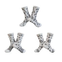 Cactus Jack Hip Hop Crew Socks Sporty Style For Occasions Cactus Jack Hip Hop Crew Socks Sporty Style For Occasions