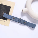 Invisible Elastic Stretch Belt: Sleek No Buckle Design Invisible Elastic Stretch Belt: Sleek No Buckle Design