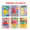 Children's Animal Puzzle Sticker Game for Fun Learning Experience Children's Animal Puzzle Sticker Game for Fun Learning Experience