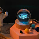 Colorful Crystal Ball Night Light USB Galaxy Lamp Decor Colorful Crystal Ball Night Light USB Galaxy Lamp Decor