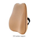 Ergonomic Memory Foam Seat Cushion and Back Pillow Set Comfort Ergonomic Memory Foam Seat Cushion and Back Pillow Set Comfort