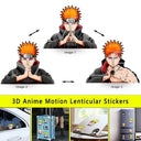 NARUTO Anime 3D Motion Lenticular Waterproof Stickers Set NARUTO Anime 3D Motion Lenticular Waterproof Stickers Set