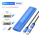 Orico M2 NVMe SSD Enclosure 10Gbps PCIe Tool Free Case Orico M2 NVMe SSD Enclosure 10Gbps PCIe Tool Free Case