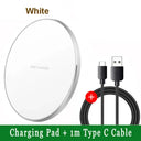 15W Wireless Charger Pad Compatible with iPhone 16 15 14 13 12 15W Wireless Charger Pad Compatible with iPhone 16 15 14 13 12