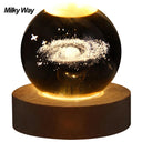 3D Galaxy Moon Lamp: USB LED Night Light for Home Decor 3D Galaxy Moon Lamp: USB LED Night Light for Home Decor