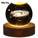 3D Galaxy Moon Lamp USB LED Night Light For Home Decor 3D Galaxy Moon Lamp USB LED Night Light For Home Decor