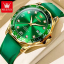 OLEVS Men's Luxury Quartz Watch Swim Friendly Stainless Steel Band OLEVS Men's Luxury Quartz Watch Swim Friendly Stainless Steel Band