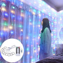 USB Fairy String Curtain Lights with Remote 8 Modes Decor USB Fairy String Curtain Lights with Remote 8 Modes Decor