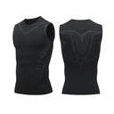 Ionic Shaping Vest For Men Ice Silk Slimming Body Shaper Ionic Shaping Vest For Men Ice Silk Slimming Body Shaper