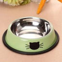 Stainless Steel Cat Feeding Bowl Durable Non-slip Pet Bowl Stainless Steel Cat Feeding Bowl Durable Non-slip Pet Bowl