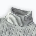 Men's Winter Turtleneck Wool Sweater Stylish Cozy Pullover Men's Winter Turtleneck Wool Sweater Stylish Cozy Pullover