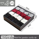 Space-Saving Socks & Underwear Organizer for Closet Declutter Space-Saving Socks & Underwear Organizer for Closet Declutter