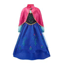 Enchanting Snow Queen Princess Floral Costume Elsa Anna Dress Enchanting Snow Queen Princess Floral Costume Elsa Anna Dress