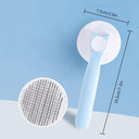 Pet Grooming Combo Self-Cleaning Slicker Dog Brush Tool Pet Grooming Combo Self-Cleaning Slicker Dog Brush Tool