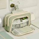 Girl Large Capacity Aesthetic Pencil Bag Zipper Pouch Girl Large Capacity Aesthetic Pencil Bag Zipper Pouch
