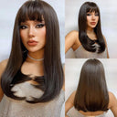 Wine Red Cosplay Wig Long Straight Hair Heat Resistant Wine Red Cosplay Wig Long Straight Hair Heat Resistant