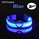 LED Dog Collar Safety Night Light Flashing Necklace LED Dog Collar Safety Night Light Flashing Necklace