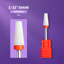 Ceramic Tungsten Nail Drill Bit Set for Manicure Buffing Ceramic Tungsten Nail Drill Bit Set for Manicure Buffing