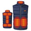 9 Areas Heated Vest Jacket USB Men Winter Hunting Jacket 9 Areas Heated Vest Jacket USB Men Winter Hunting Jacket