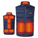 Nine Areas Heated Vest Jacket USB Men Winter Hunting Jacket Nine Areas Heated Vest Jacket USB Men Winter Hunting Jacket